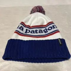 パタゴニア　ビーニー　ニット帽　キャップ　帽子　ボンボン　キャンプ　ボード