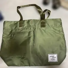 オリーブグリーン ナイロン トートバッグ