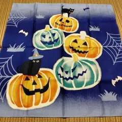濱文様黒猫ハロウィン　小布
