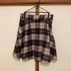 チェックのスカート 160cm Lindsay