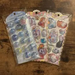 【新品未開封】国内正規品 カプセルポップ 青 ウォーターシール ネコ ウサギ