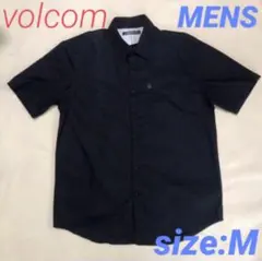 ボルコム メンズ ドレッシーシャツ ブラック M 廃盤 volcom