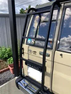 ランクル　プラド　70　中古リアラダー　ステンレス リアラダー 【ステンレスバフ仕上げ】ランドクルーザー70