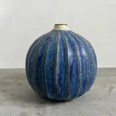 額賀章夫 プリーツワーク インディゴ 器