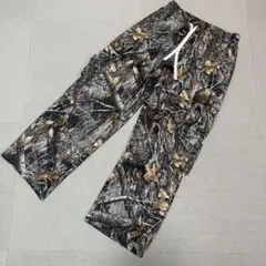 リアルツリー　迷彩　カモ柄　カーゴパンツ　薄手