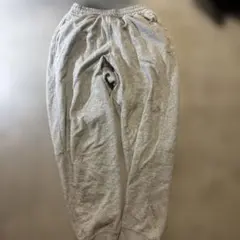 adidas スウェットパンツ グレー ロゴ刺繍