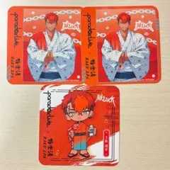 パラライ 土佐凌牙 極楽湯 コースター 缶バッジ - メルカリ