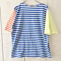 ヘリーハンセン×アニエスベー マリン ボーダー ティーシャツXL