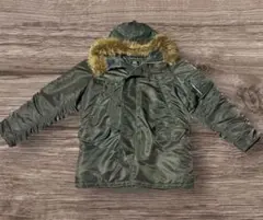 ALPHA INDUSTRIES アルファN-3BLサイズ ミリタリージャケット