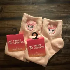 TWICE LOVELYS モモ モブリー ソックス 靴下のサムネイル