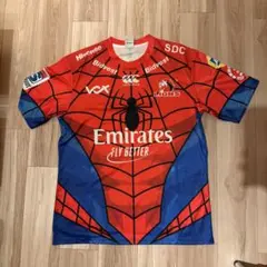 カンタベリー スーパーラグビー ライオンズ スパイダーマン　3xl