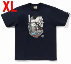 黒 XL BAPE x UKIYO-E APE HEAD TEE #3