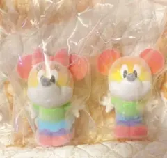 イマジネーションミックス レインボーコットキャンディー ミッキー&ミニーセット