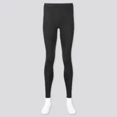 UNIQLO ユニクロ エアリズムUVカットパフォーマンスサポートタイツ S 黒