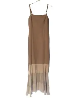 COCODEAL ティアードマーメイドキャミワンピース