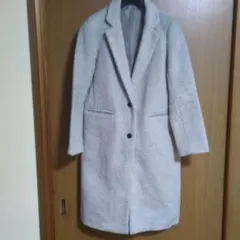 激安！SENSE OF PLACE グレー チェスターコート フリース風