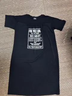 HYSTERIC GLAMOUR ロゴプリント 半袖カットソーワンピースのサムネイル
