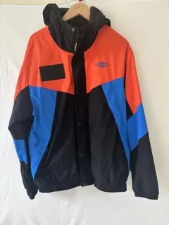 MERRELL フード付きジャケット オレンジ/青/黒