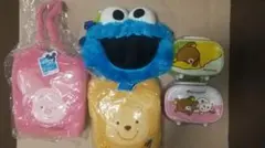 クッキーモンスター プーさん ぬいぐるみバッグ