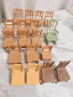 シルバニアファミリー ミニチュア椅子セット