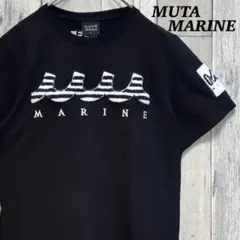 MUTA MARINE ブラック Tシャツ 半袖