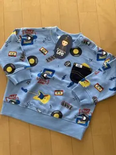 新品　バディーリー　Buddy Lee トレーナー ベビー 90 ブルー