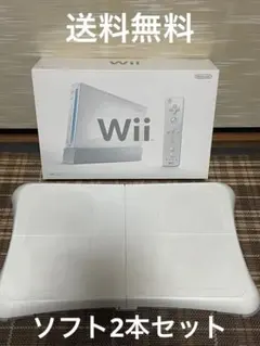 Nintendo Wii RVL-S-WA本体 WiiFit&Plusセット