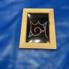 アイヌ刺繍アートフレーム 立体オブジェ