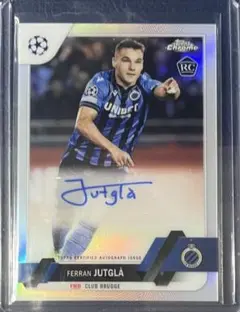 FERRAN JUTGLA Rookie TOPPS UCC auto