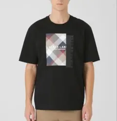 新品】ブラックレーベルクレストブリッジ Tシャツ LL 青 バーバリー