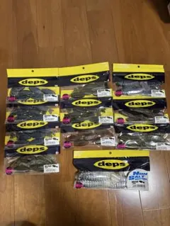 deps BULLFLAT ソフトルアー まとめ売りのサムネイル