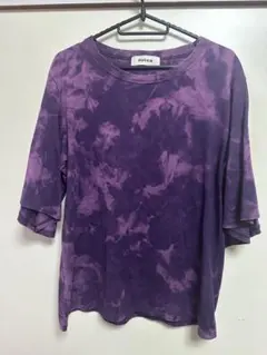 zucca 紫 タイダイ 半袖Tシャツのサムネイル