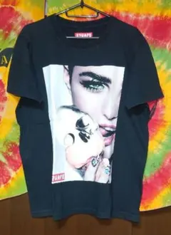 SQUARE コラージュフォトプリントTシャツのサムネイル