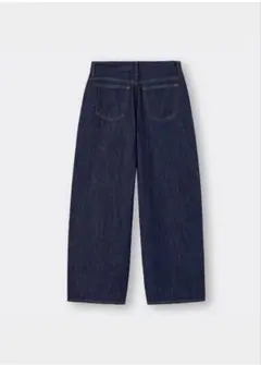 GU ローライズバギージーンズ ネイビー 3XL