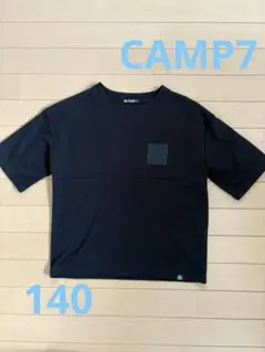 CAMP7⭐︎Tシャツ⭐︎ブラック⭐︎140