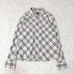 美品 BURBERRYLONDON シャツ ノバチェック ホースロゴ 刺繍 M