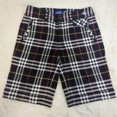 【美品】BURBERRY ハーフパンツ ショートパンツ ノバチェック コットン
