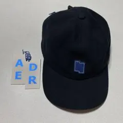 ♥アーダーエラー　タグ付き　ブラック　ローキャップ ADER error（アーダーエラー） 帽子 キャップ M45 CAP BMADSSHW0203BK