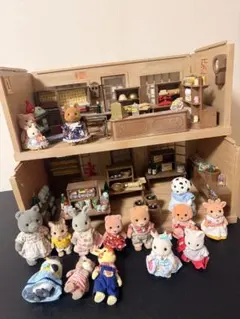シルバニアファミリー　まとめ売り　レア　森の雑貨屋さん　Butler Set