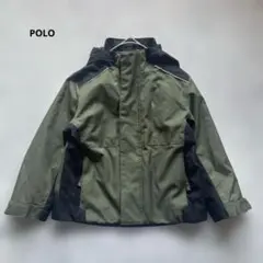 POLO RALPH LAUREN フード付きオリーブグリーンジャケット3T