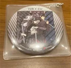 TRIGGER 缶バッジキーホルダー