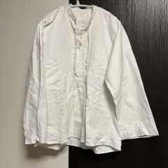 ヴィンテージ レースアップ スモック