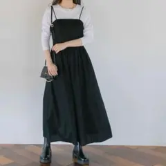 アーバンリサーチサニーレーベル シャーリングキャミワンピース
