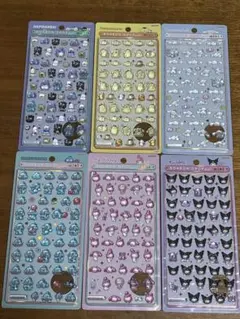 【正規品】サンリオボンボンドロップシール6枚セット