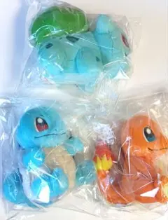 ポケモン 一番くじ C賞 カントー地方 旅立ちの3匹 ぬいぐるみ