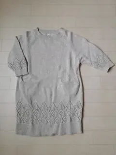 【無印良品】チュニックワンピース　110cm