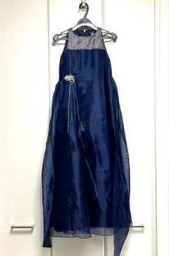 子供ドレス　アリサナ 140cm ネイビー