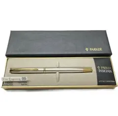 廃番 PARKER INSIGNIA ボールペン シルバープレートのサムネイル