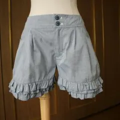 フリル付き ショートパンツ