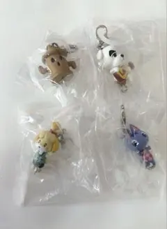 あつまれ どうぶつの森　めじるしアクセサリー4種しずえ　ブーケ　とたけけ　はにわ